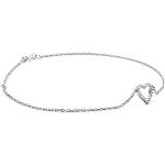 Bracelets de perles Miore gris en argent à perles 9 carats look fashion pour femme 