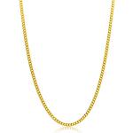 Bracelets de perles Miore dorés en argent à perles 9 carats look fashion pour femme 