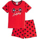 Pyjamas rouges à pois en coton Miraculous look fashion pour fille de la boutique en ligne Amazon.fr 
