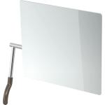 Miroirs de salle de bain gris en aluminium 
