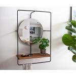 Miroirs muraux DELIFE laqués en acacia modernes 