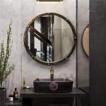 Miroirs muraux en métal industriels 