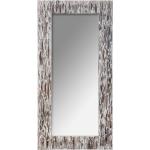 Miroir en bois à relief H166 cm