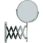 Miroir grossissant x3 - support mural et bras télescopique WENKO