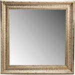 Miroirs de salle de bain Amadeus dorés en bois 