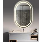 Miroirs muraux beiges nude en aluminium anti buéeeautés 