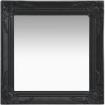 Miroirs muraux noirs en bois baroques & rococo 