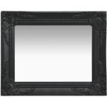 Miroirs muraux noirs en bois baroques & rococo 