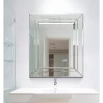 Miroirs muraux biseautés modernes 