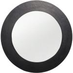 Miroir rond 50 cm Nickel - Noir Rond Verre Table Passion - noir verre 3106239540090