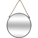 Miroirs ronds Atmosphera en métal diamètre 55 cm 
