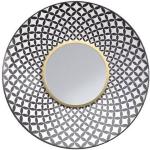 Miroirs de salle de bain blancs diamètre 26 cm art déco 