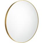 Miroirs de salle de bain Tous Mes Meubles dorés en aluminium diamètre 60 cm modernes en promo 