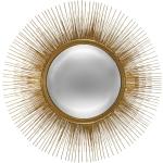 Miroir Soleil , métal doré D58 cm