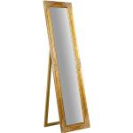 Miroirs sur pied Biscottini dorés en bois romantiques 