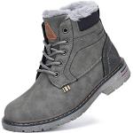 Chaussures de randonnée d'hiver grises Pointure 24 look fashion pour enfant 