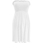 Mini robes blanches minis Taille L style bohème pour femme 