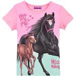 Miss Melody Fille T-Shirt 76026 Rosa, Taille 128, 8 Ans
