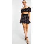 Minijupes Miss Selfridge noires à sequins minis Taille S classiques pour femme en promo 