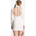 Robes décolletées Miss Selfridge blanches à strass Taille XL classiques pour femme en promo 