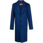 Manteaux en laine de créateur Missoni bleus en coton mélangé à manches longues Taille 3 XL pour homme 