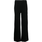 Pantalons droits de créateur Missoni noirs en viscose Taille XS W44 pour femme 