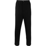 Pantalons taille haute de créateur Missoni noirs à rayures en coton mélangé W46 en promo 