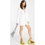Robes tailleur & Robes blazer blanches Taille S classiques pour femme en promo 