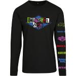 Mister Tee Homme T-shirt À Manches Longues avec Logo Beastie Boys T-shirt ,Noir,L