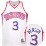 Vêtements Mitchell and Ness blancs en polyester NBA Taille XL look sportif 