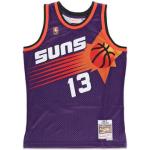 Maillots de basketball Mitchell and Ness violets en polyester NBA Taille S pour homme en promo 