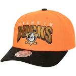 Snapbacks Mitchell and Ness orange Anaheim Ducks Tailles uniques look fashion 
