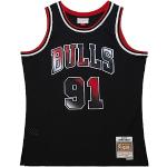 Maillots de sport Mitchell and Ness noirs en polyester NBA Taille XL pour homme 