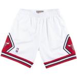 Shorts de basketball Mitchell and Ness blancs en polyester NBA Taille S look casual pour homme 
