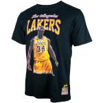 Mitchell & Ness Courtside T-shirt Los Angeles Lakers, Shaquille O'neal Noir, S