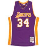 Maillots de basketball Mitchell and Ness violets en polyester NBA Taille S look casual pour homme 