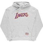 Mitchell & Ness Los Angeles Lakers Team sweat à capuche - grey marlange