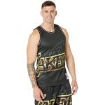 T-shirts fashion Mitchell and Ness noirs en jersey Lakers Taille M look fashion pour homme 