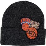 Bonnets Mitchell and Ness noirs à motif New York NBA Tailles uniques 