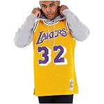 Maillots de basketball Mitchell and Ness jaunes en jersey NBA Taille M look fashion pour homme 