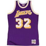 Mitchell & Ness - Maillot NBA swingman Magic Johnson Los Angeles Lakers Hardwood Classics Mitchell & ness violet taille - XL