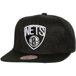 Snapbacks Mitchell and Ness noires à logo à New York NBA Tailles uniques look fashion 