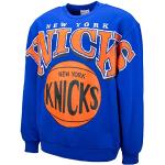 Mitchell & Ness NBA Fashion Fleece Pullover, Royal, New York Knicks, M