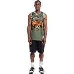 Maillots de basketball Mitchell and Ness en polyester NBA Taille M look fashion 