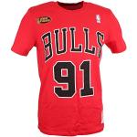 Mitchell & Ness NBA HWC Name & Number Tee - Chicago Bulls, Dennis Rodman, S