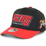Snapbacks Mitchell and Ness noires NBA Tailles uniques look fashion pour homme 