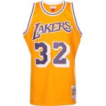 T-shirts Mitchell and Ness jaunes NBA Taille M look fashion pour homme 