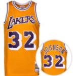 Mitchell & Ness NBA Swingman Los Angeles Lakers - Magic Johnson - T-Shirts homme - Jaune - XXL