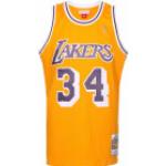 Mitchell & Ness NBA Swingman Los Angeles Lakers - Shaquille O'Neal - T-Shirts homme - Jaune - XL