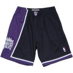 Shorts de basketball Mitchell and Ness noirs en polyester NBA Taille L 